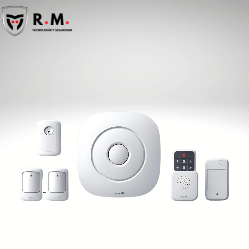 Imagen que muestra oartes de una alarma